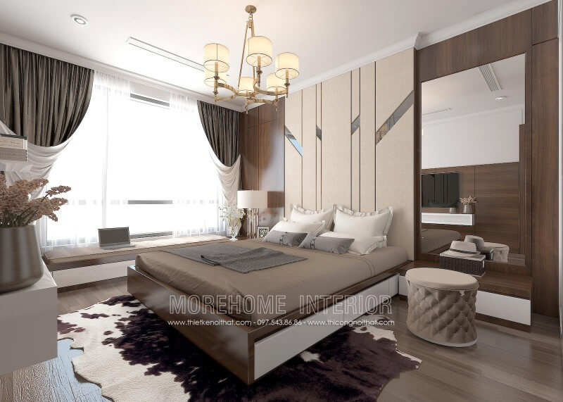 Giường ngủ chung cư hiện đại Giường ngủ chung cư hiện đại