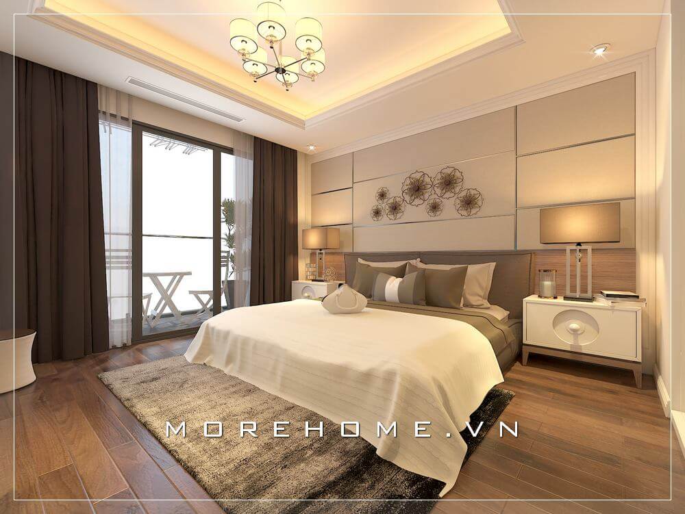 Giường ngủ chung cư hiện đại Giường ngủ chung cư hiện đại