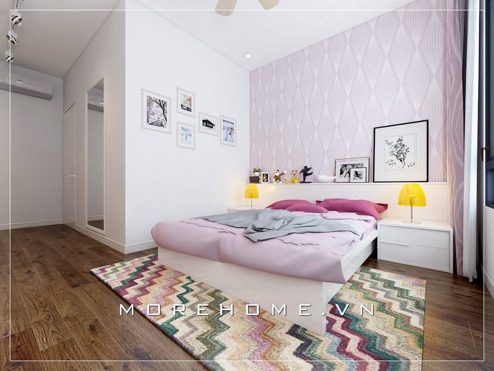 Giường ngủ chung cư hiện đại Giường ngủ chung cư hiện đại