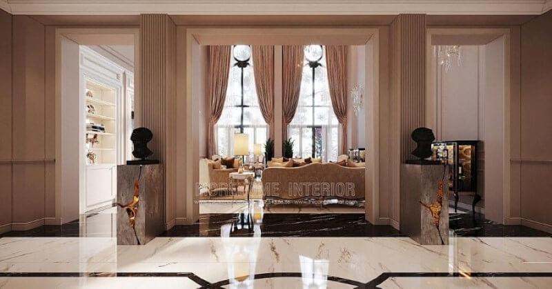 Trang trí nội thất biệt thự cao cấp đẹp sang trọng Vinhomes Imperia Hải Phòng.