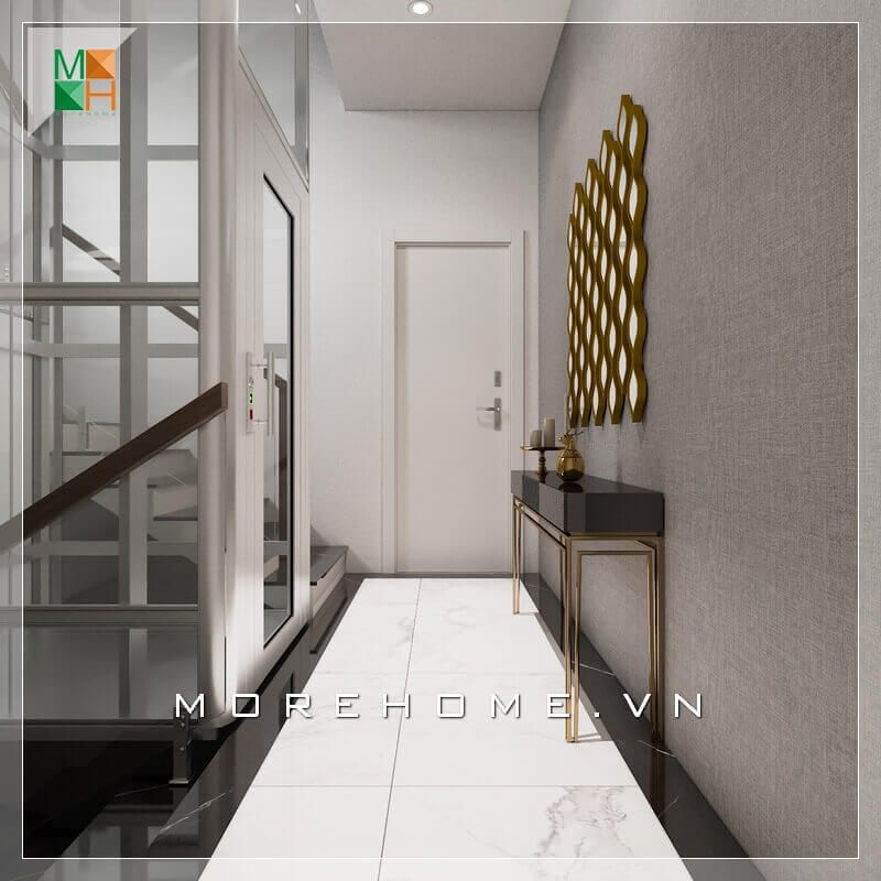 Thiết kế hành lang độc đáo và sang trọng dành cho biệt thự, nhà phố.