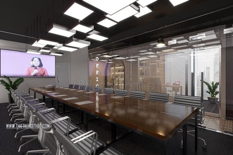 Thiết kế văn phòng đep với đồ nội thất thông minh, tiện lợi