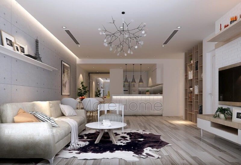 Nội thất phòng khách chung cư sang trọng và đẳng cấp luôn được khách hàng lựa chọn trong vài năm trở lại đây