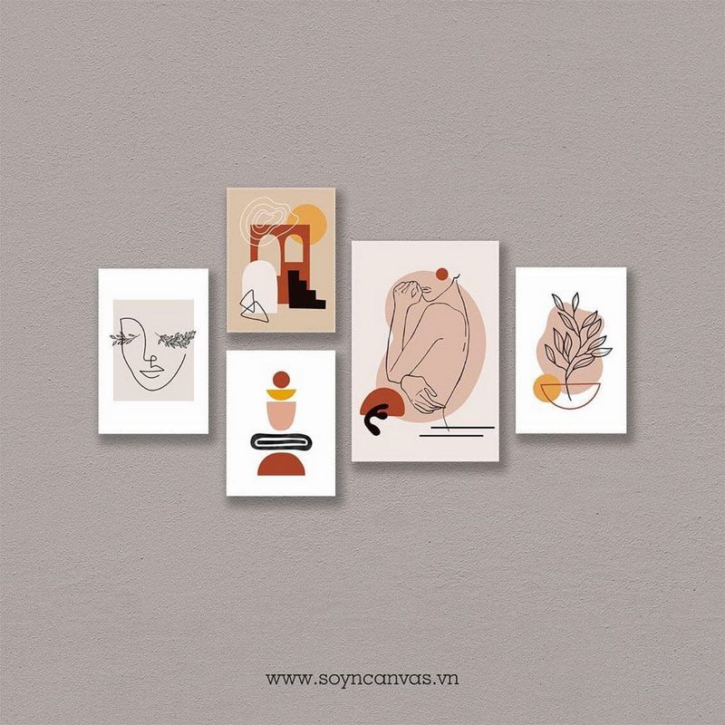 Tranh canvas cho phòng khách