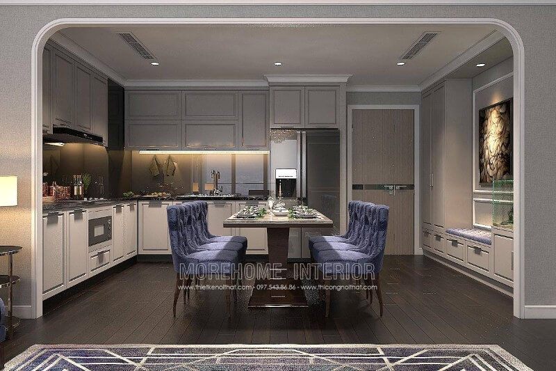 của bạn
Bộ bàn ăn gam tím nhẹ nhàng sẽ làm nổi bật không gian bếp của bạn.